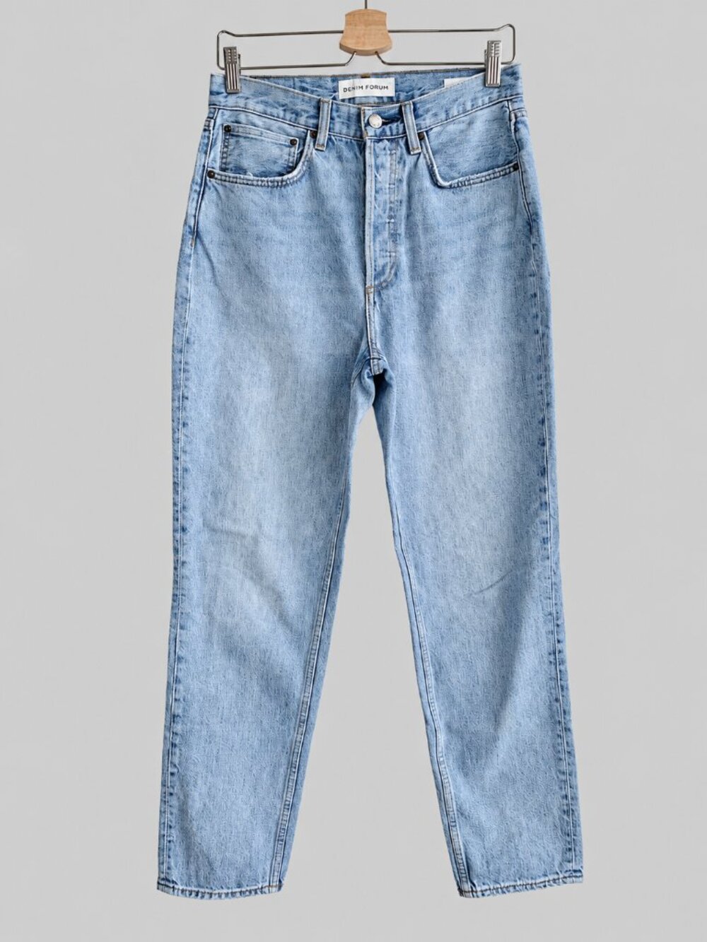 Denim Forum The BF High Rise Loose 28L Jeans Size 27 Relaxed leg
